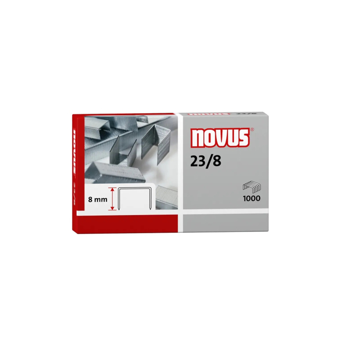 NOVUS GRAPAS 23 8 1000U GALVAN