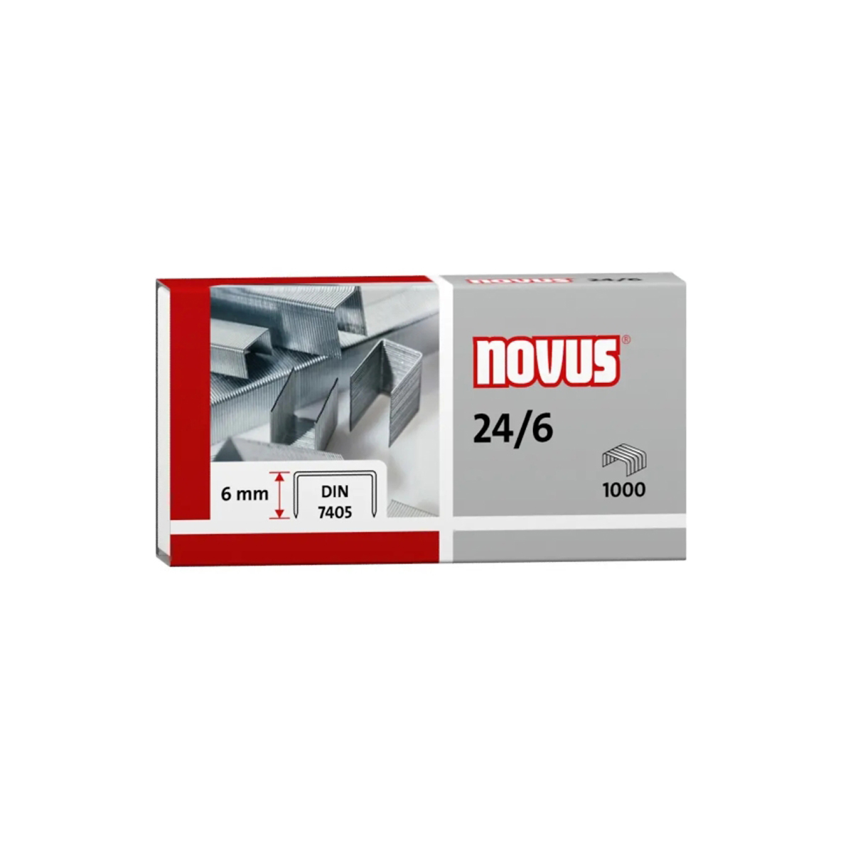 NOVUS GRAPAS 24 6 1000U GALVAN