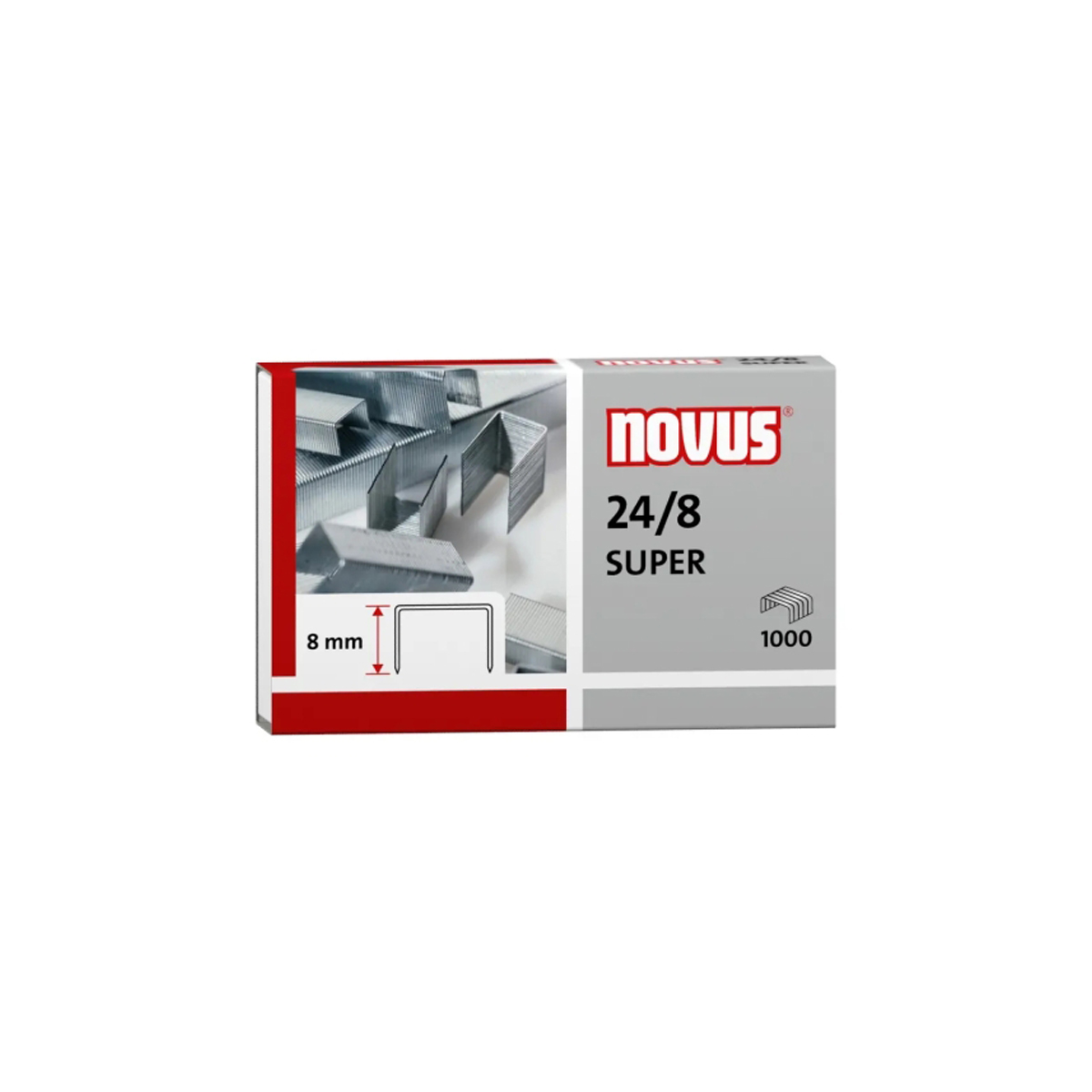NOVUS GRAPAS 24 8 1000U GALVAN
