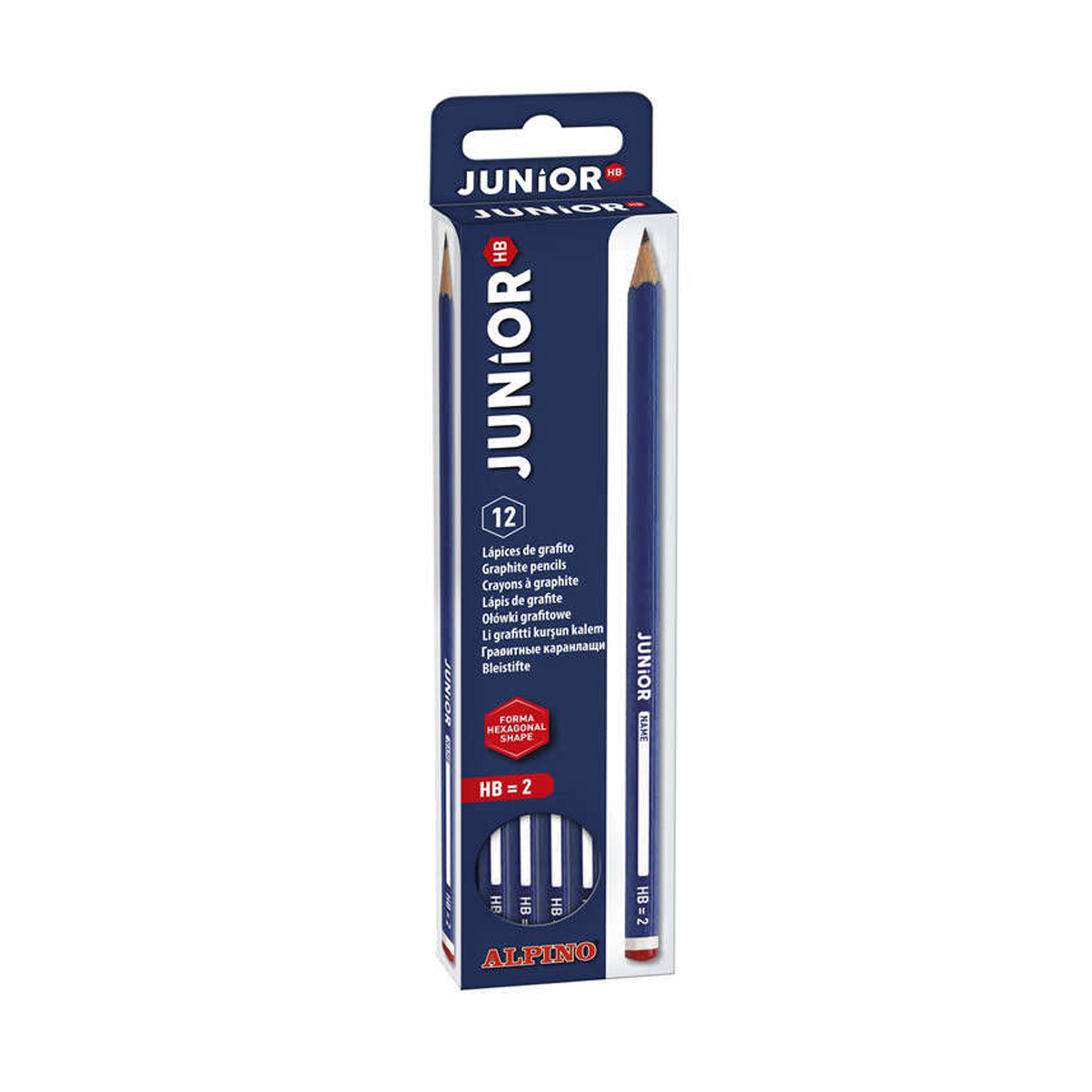 ALPINO LAPIZ GRAFITO HB 12U