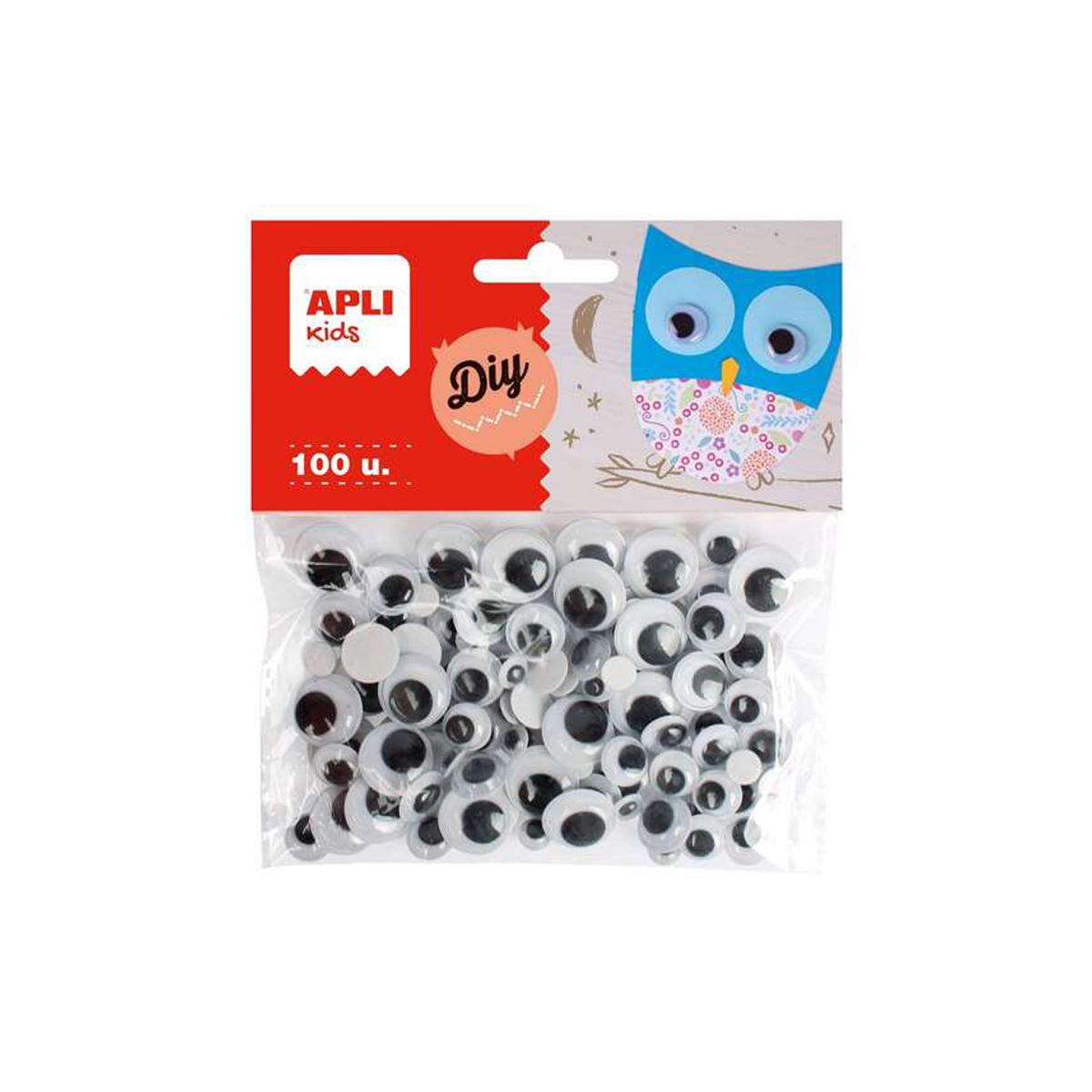 APLI OJOS MOVILES ADHESIV 100U