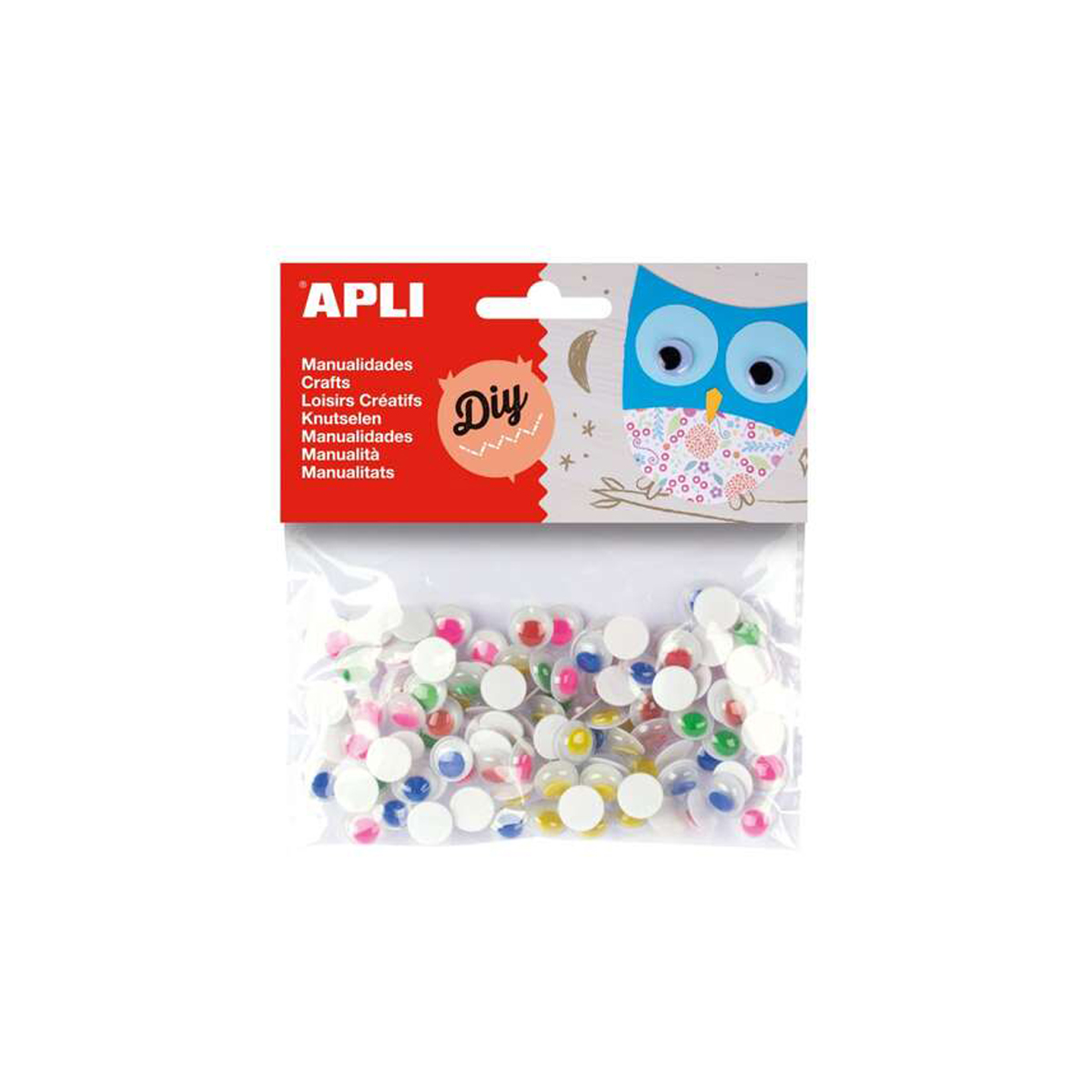 APLI OJOS MOVILES 10MM ADHESIV