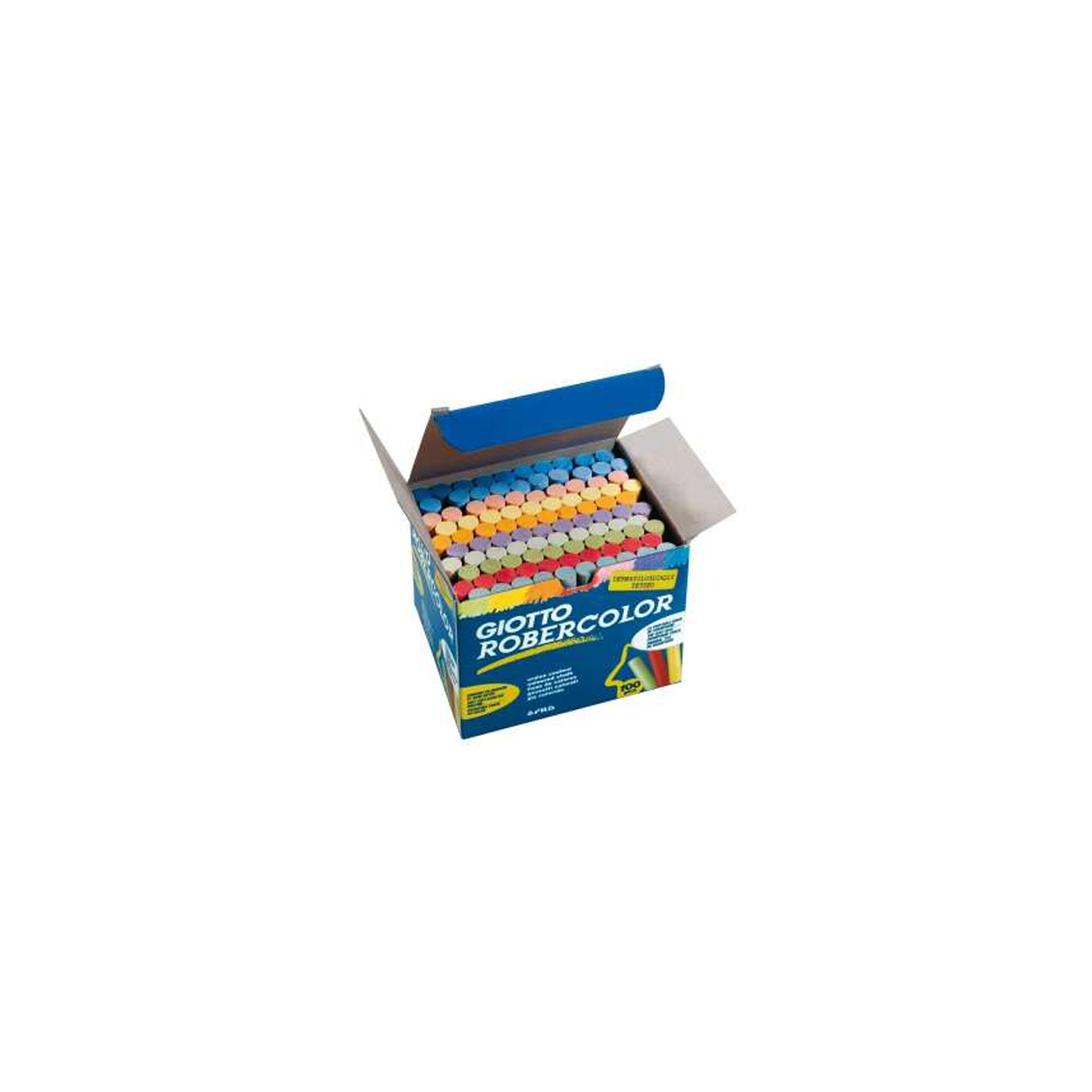 GIOTTO TIZA REDONDA 100U COLOR