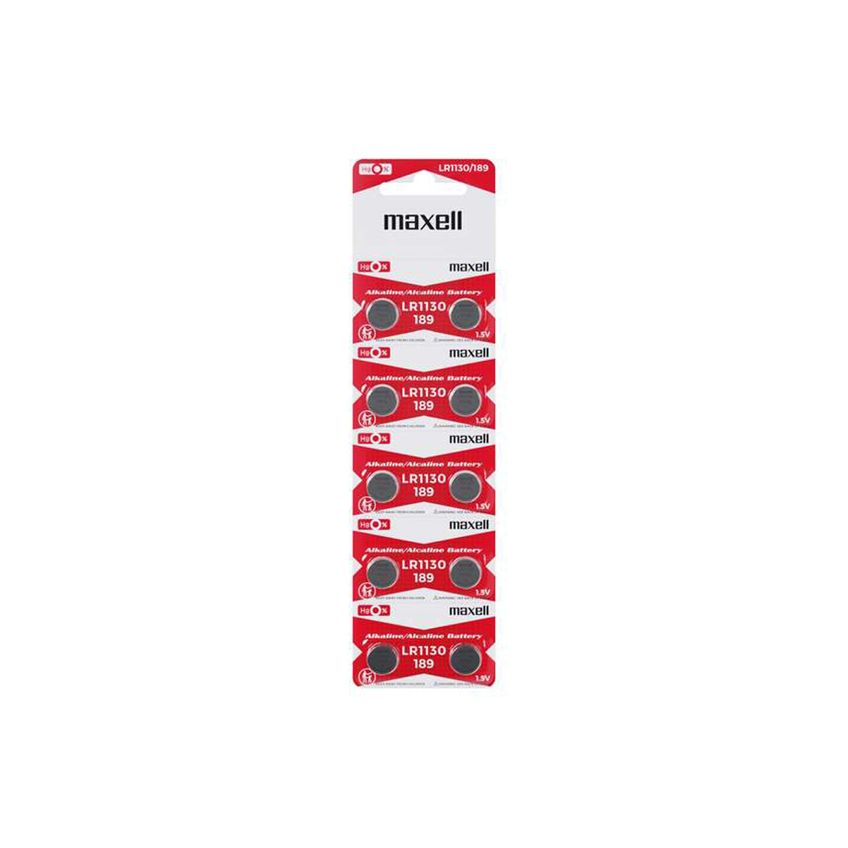 MAXELL 10 PILAS BOTON LR1130