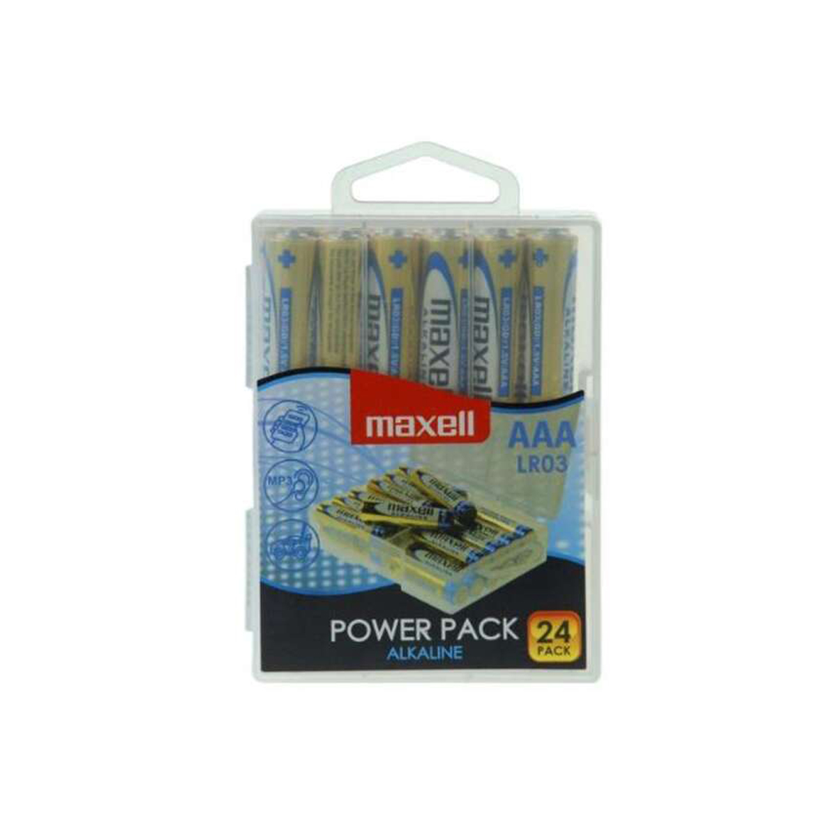 MAXELL 24 PILAS LR03 AAA 1.5V