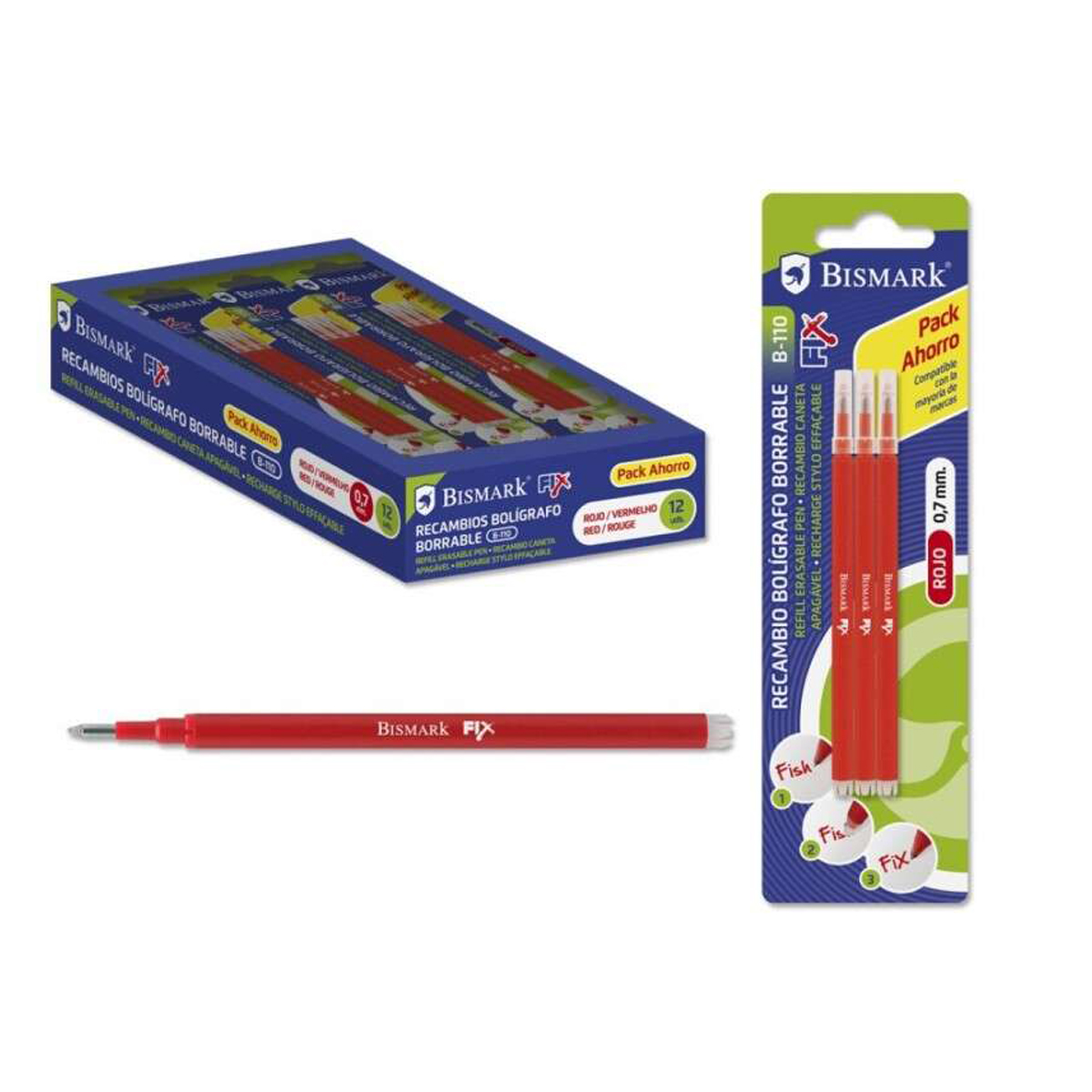 BISMARK RECAMBIO FIX ROJO 3U