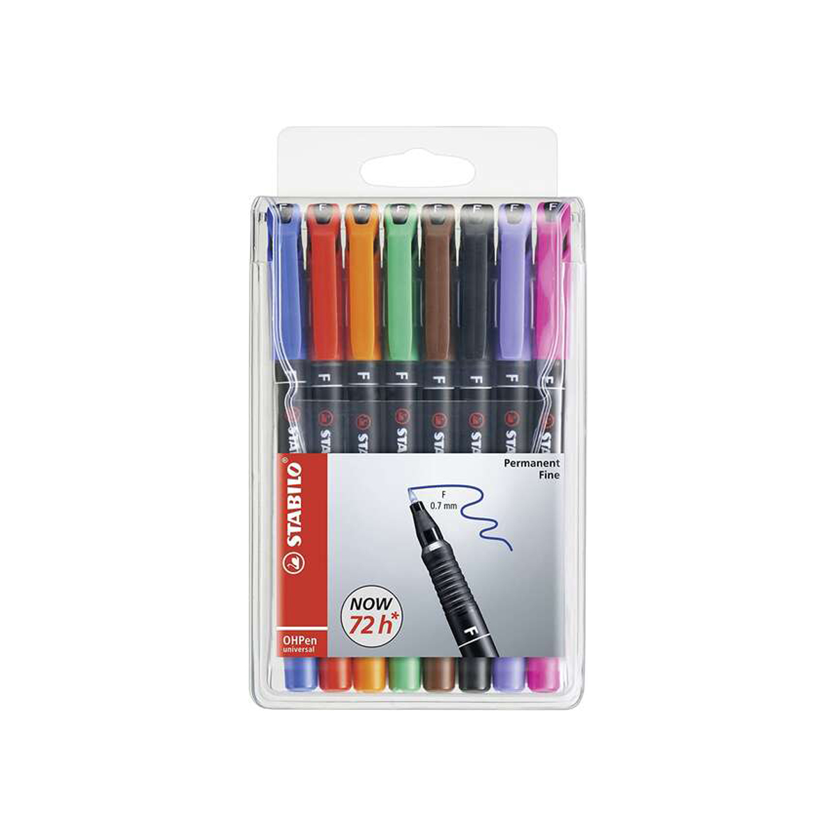 STABILO OHPEN P. FINA 0.7 8U