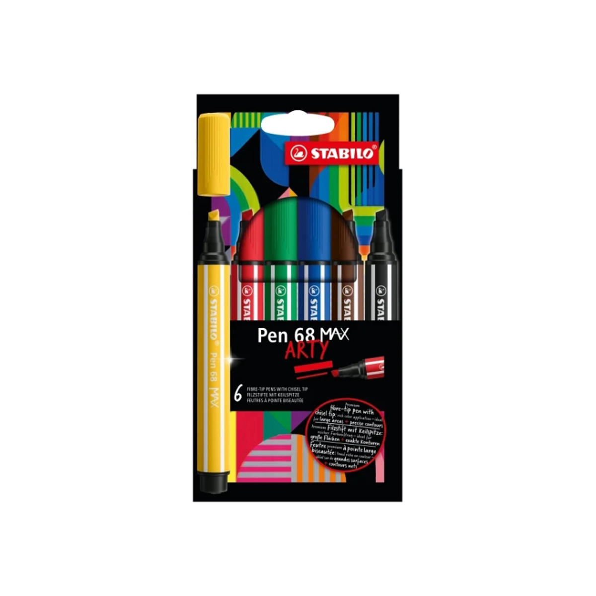 STABILO 68 ROTU 1-5MM SURT 6U