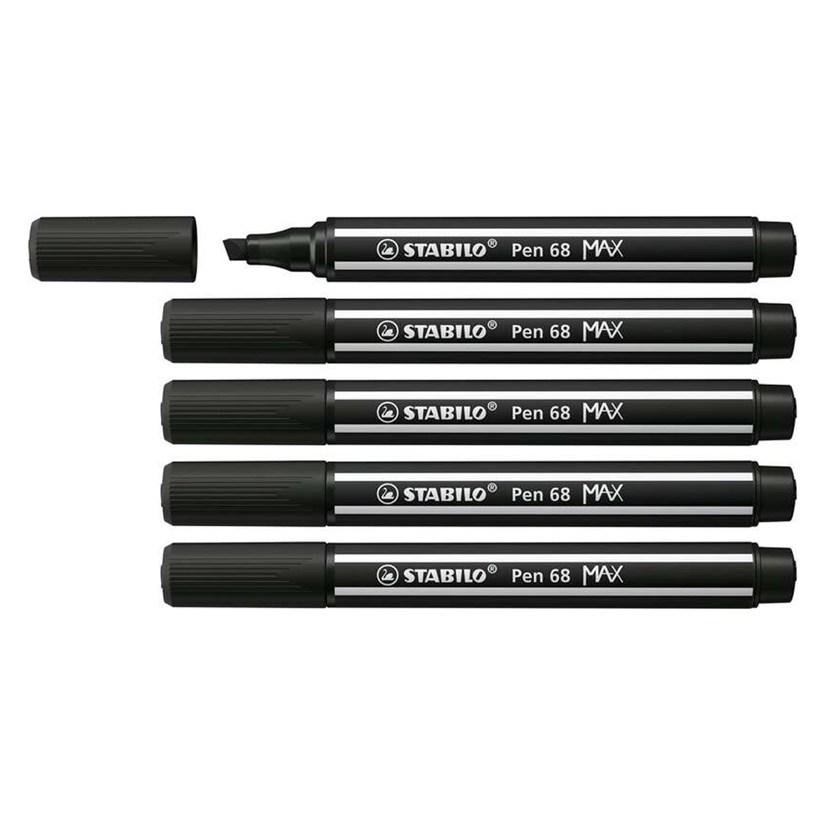 STABILO 68 ROTU 1-5MM NEGRO 5U