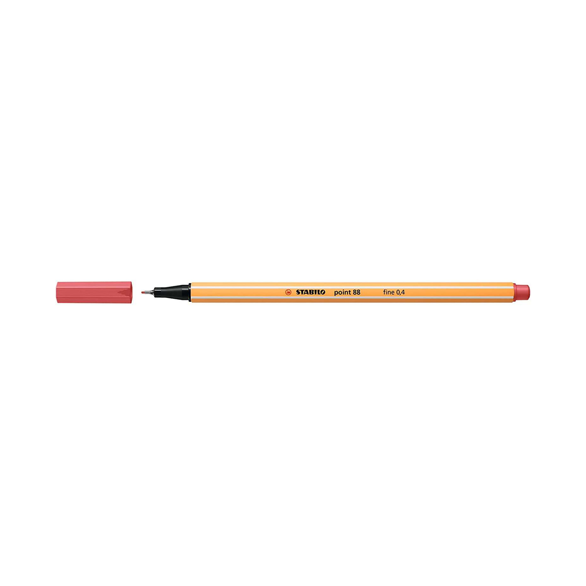 STABILO 88 P.FINA 0.4 ROJO OXI