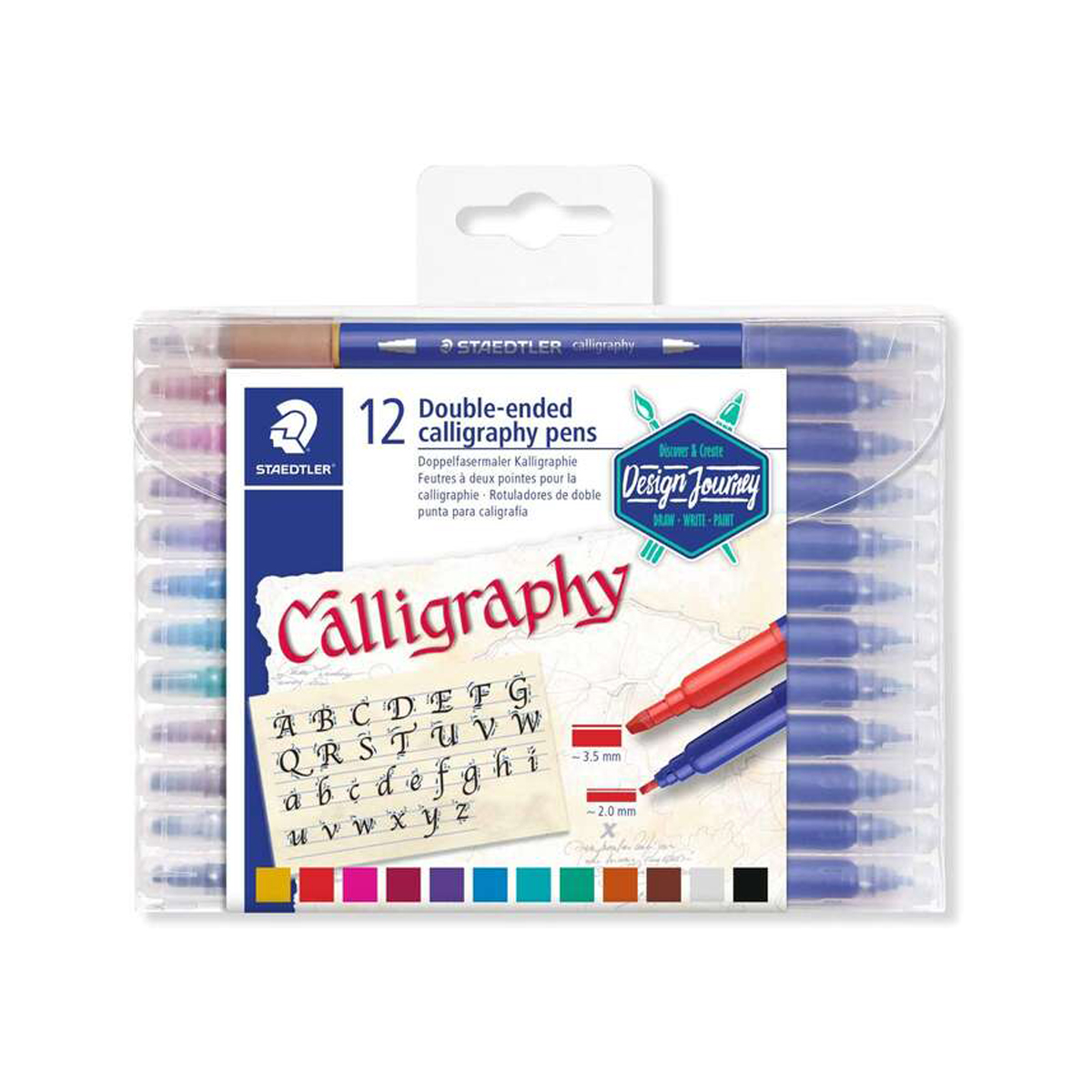 STAEDTLER 3005 DOBLE PUNTA 12U