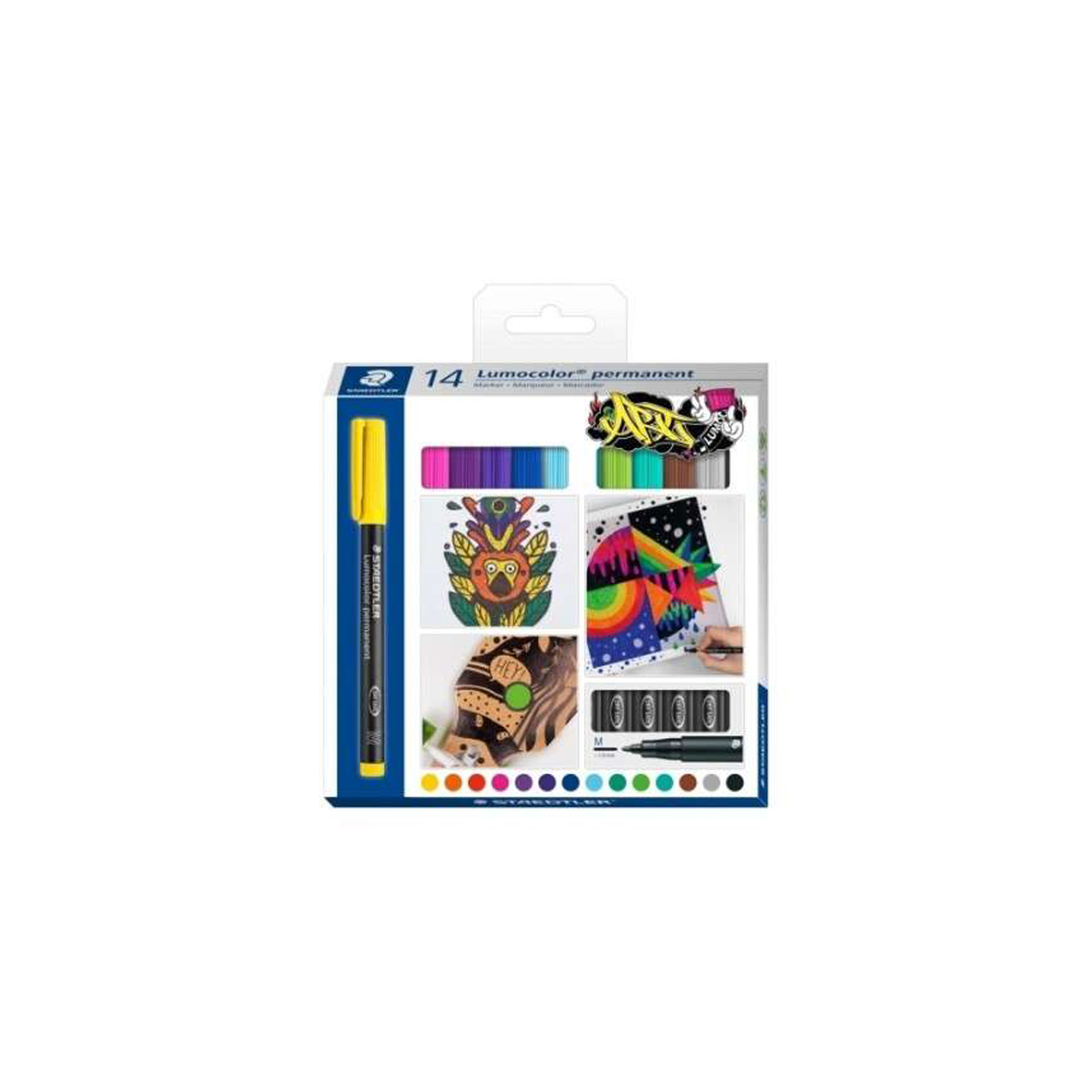 STAEDTLER 317 PERMANEN 1MM 14U