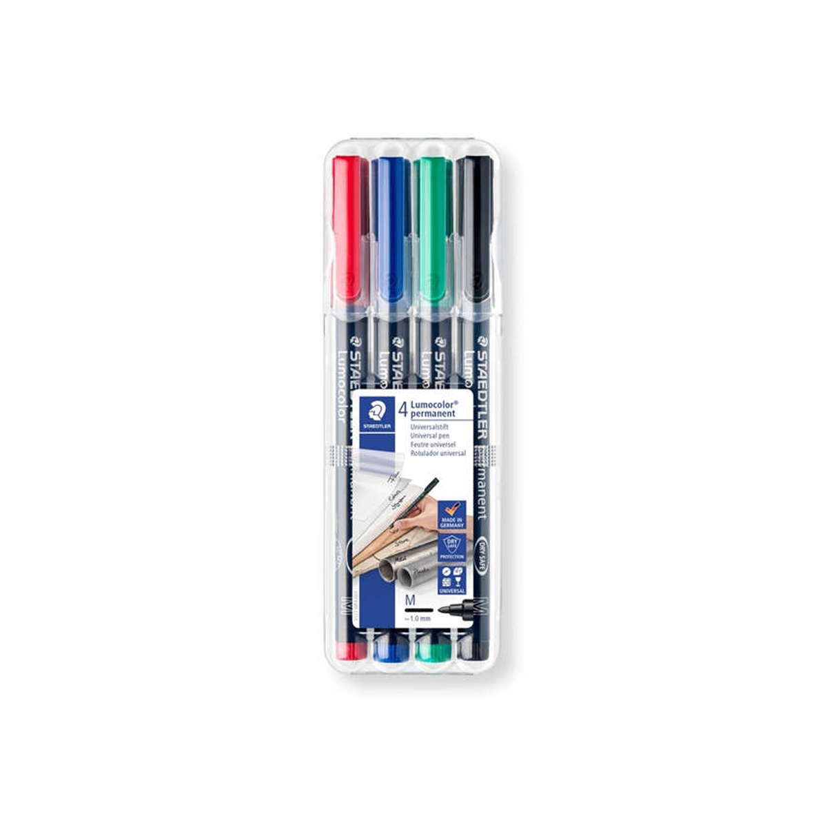STAEDTLER 317 PERMANENT 1MM 4U