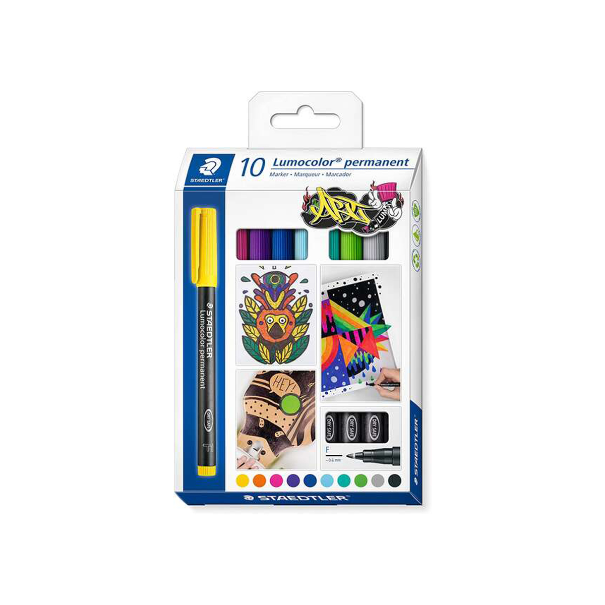 STAEDTLER 318 PERMAN 0.6MM 10U