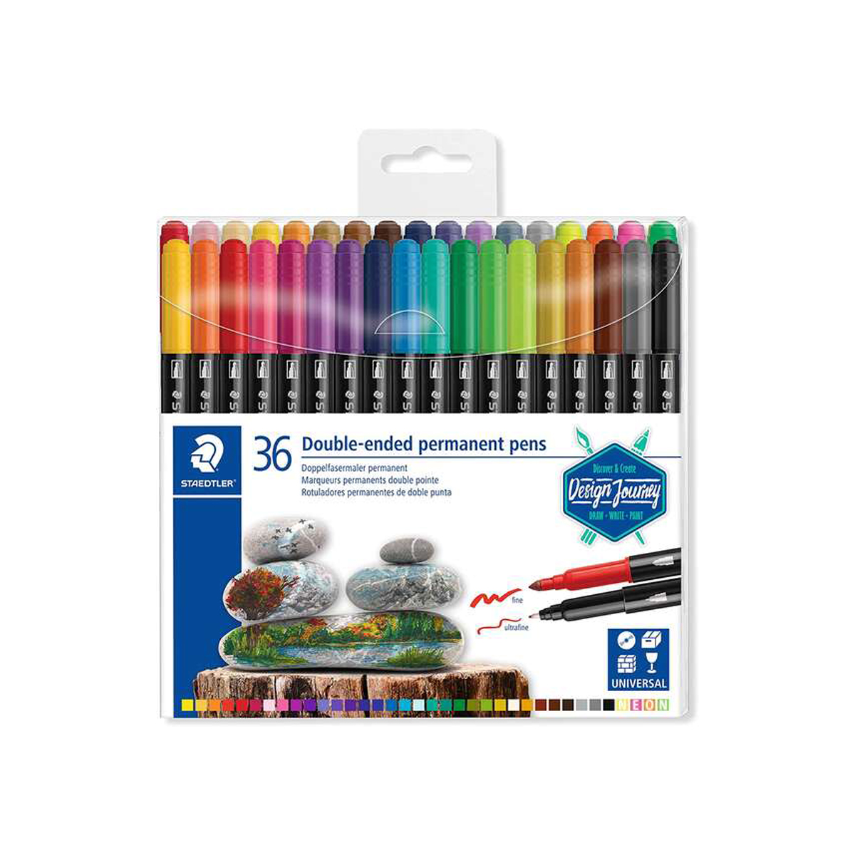 STAEDTLER 3187 DOBLE PUNTA 36U