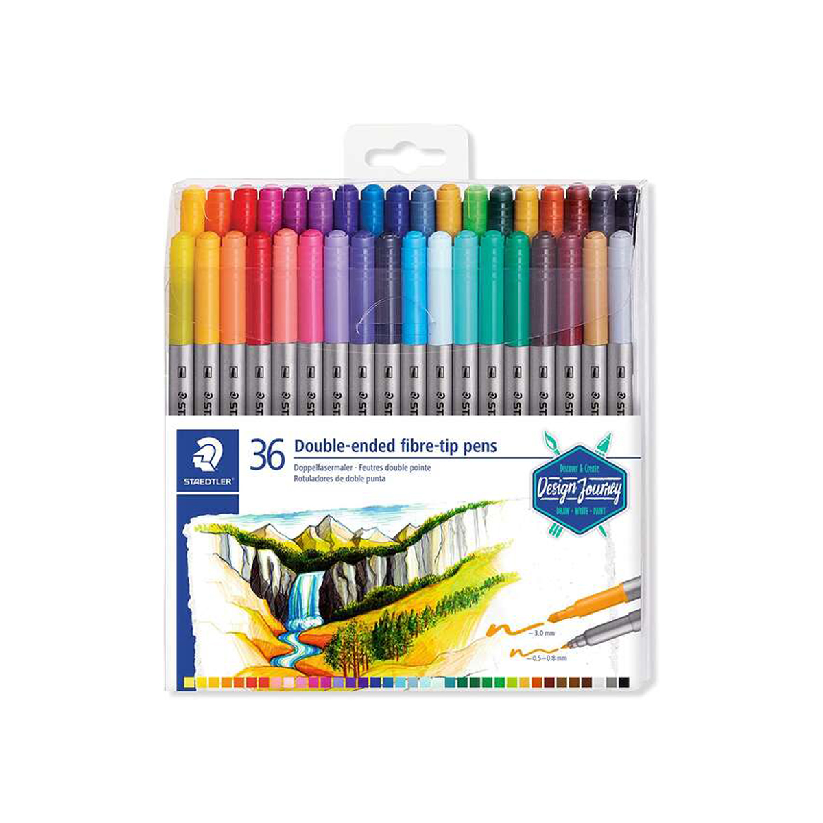 STAEDTLER 3200 DOBLE PUNTA 36U