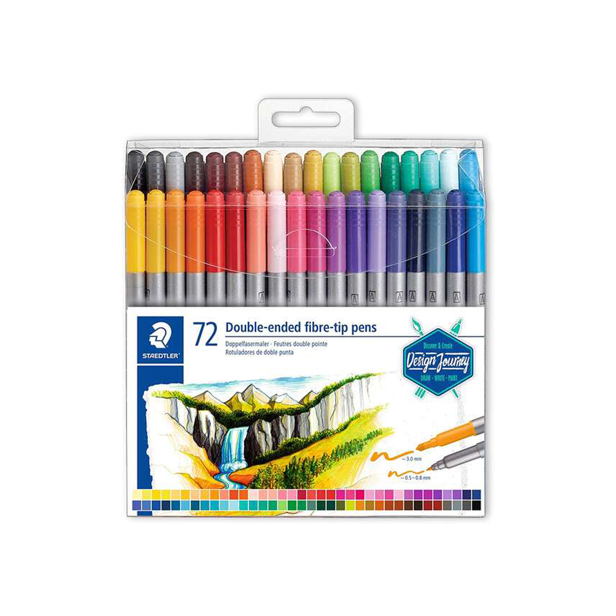 STAEDTLER 3200 DOBLE PUNTA 72U
