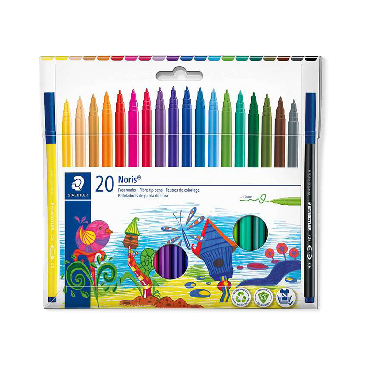 STAEDTLER 326 ROTULADO 1MM 20U