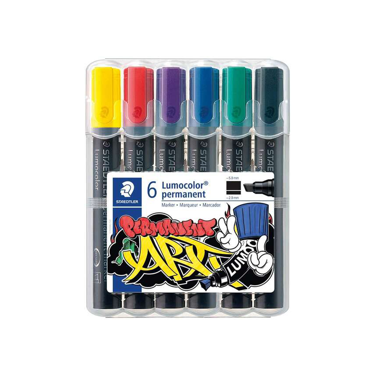 STAEDTLER 350 PERMANE 2-5MM 6U