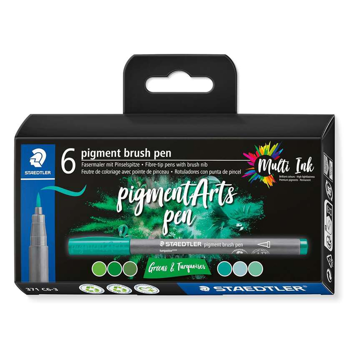 STAEDTLER 371 PUNTA PINCEL 6U