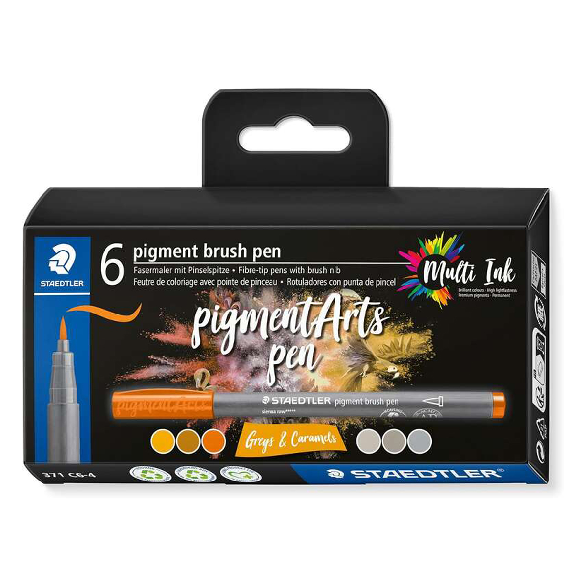 STAEDTLER 371 PUNTA PINCEL 6U