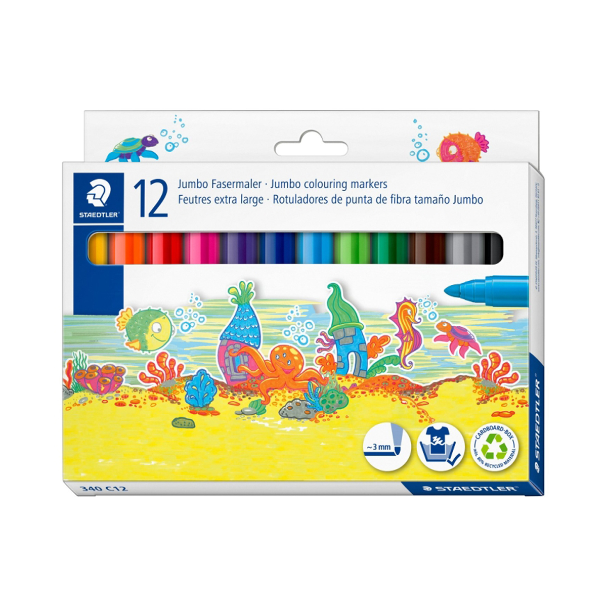 STAEDTLER 340 ROTU 3MM SURT 12