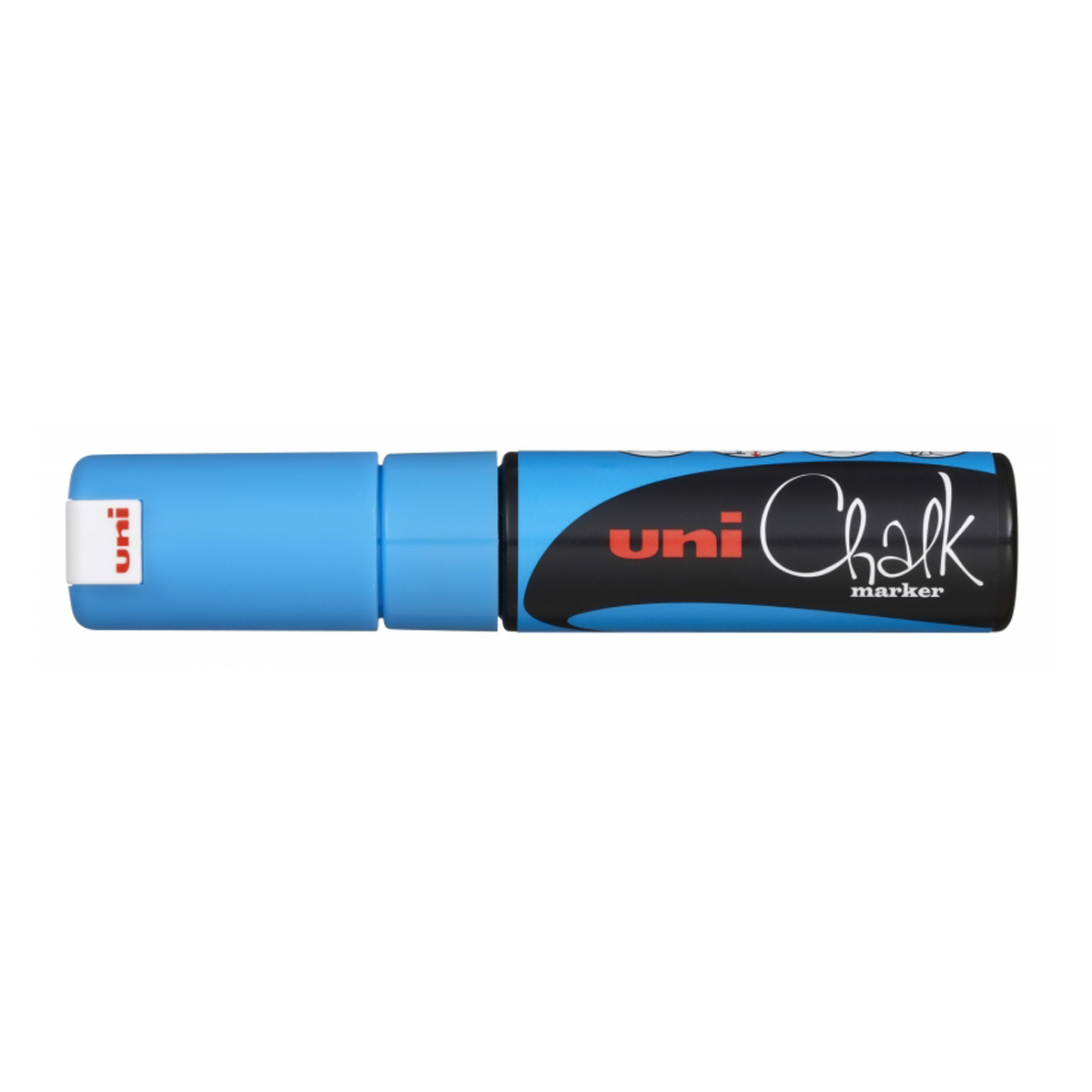 UNI-BALL TIZA LIQ 8MM AZUL 6U