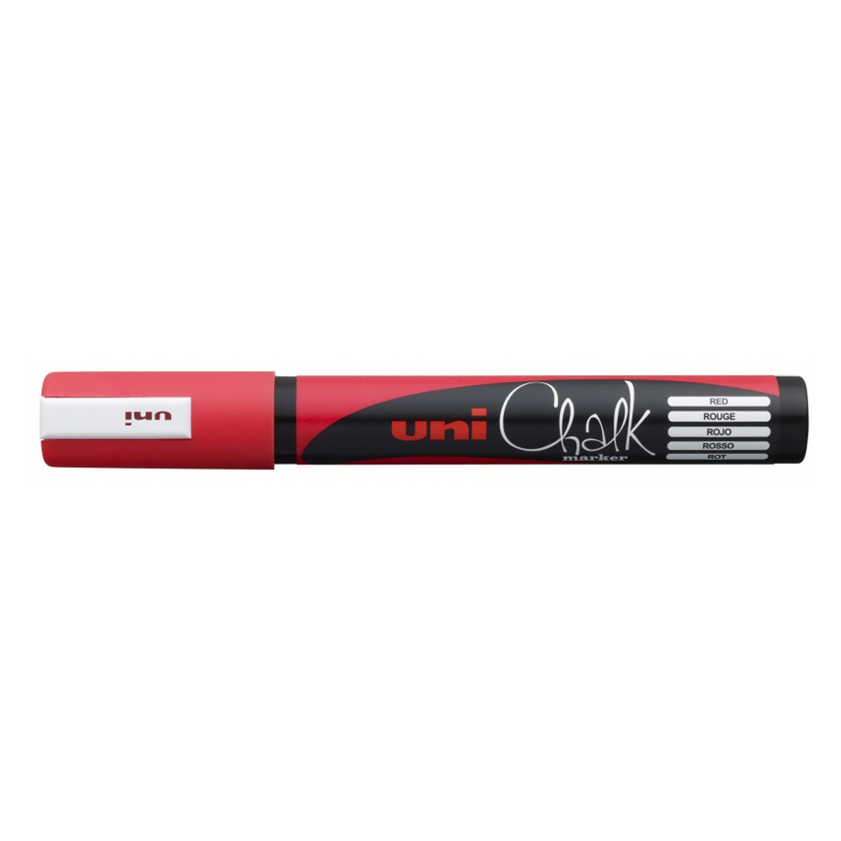 UNI-BALL TIZA LIQUIDA ROJO 6U