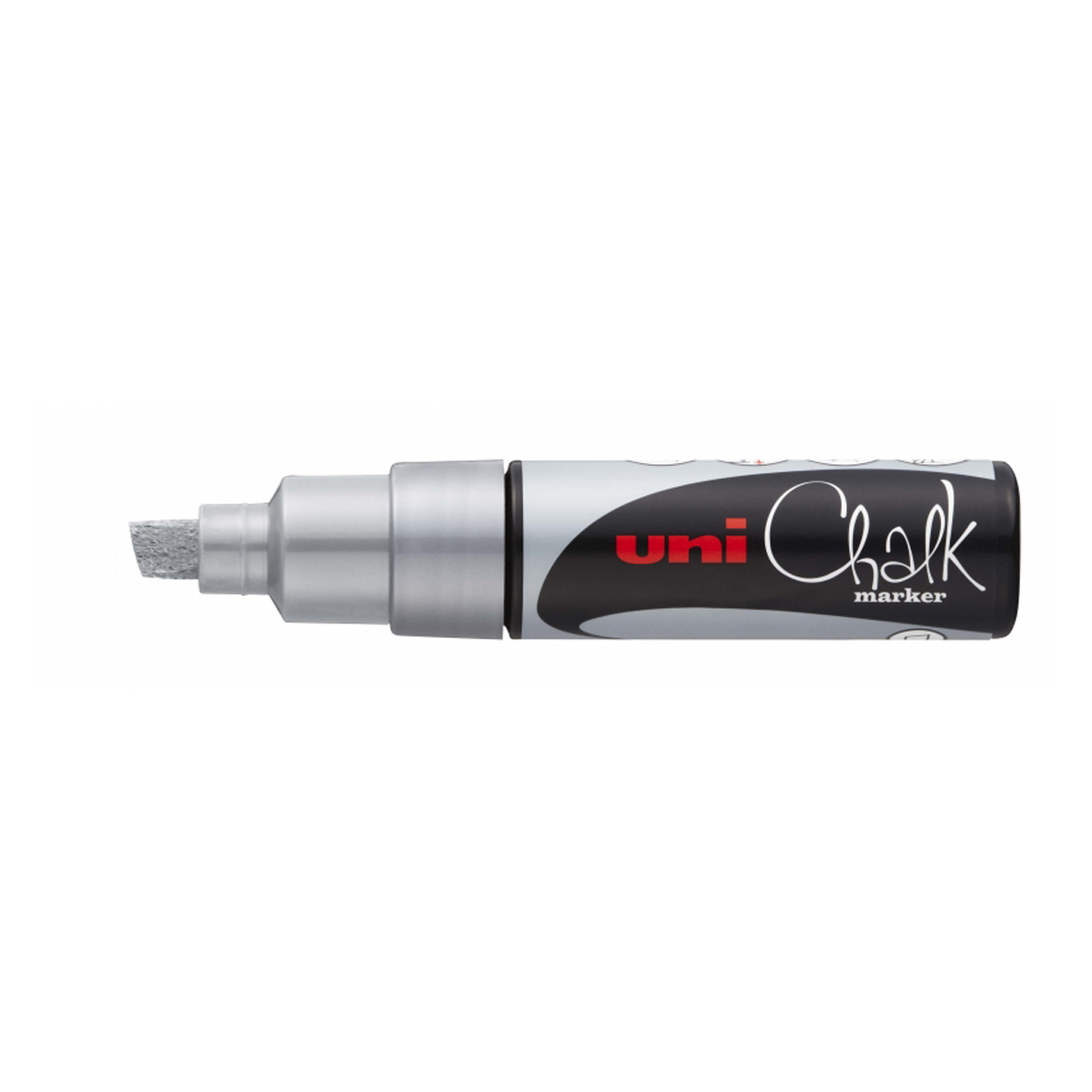 UNI-BALL TIZA LIQ 8MM PLATA 6U
