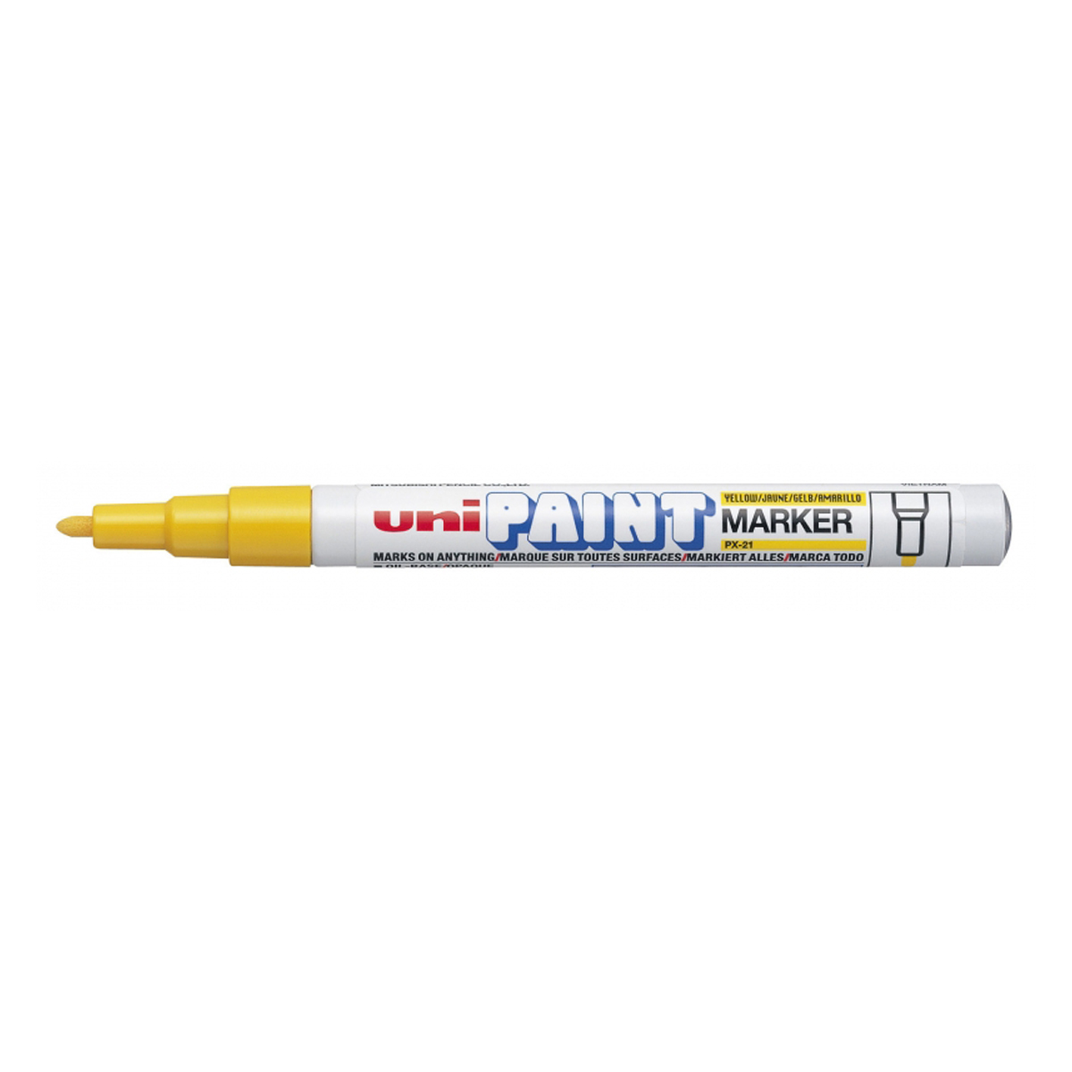 UNI-BALL M. PINTURA AMARIL 12U