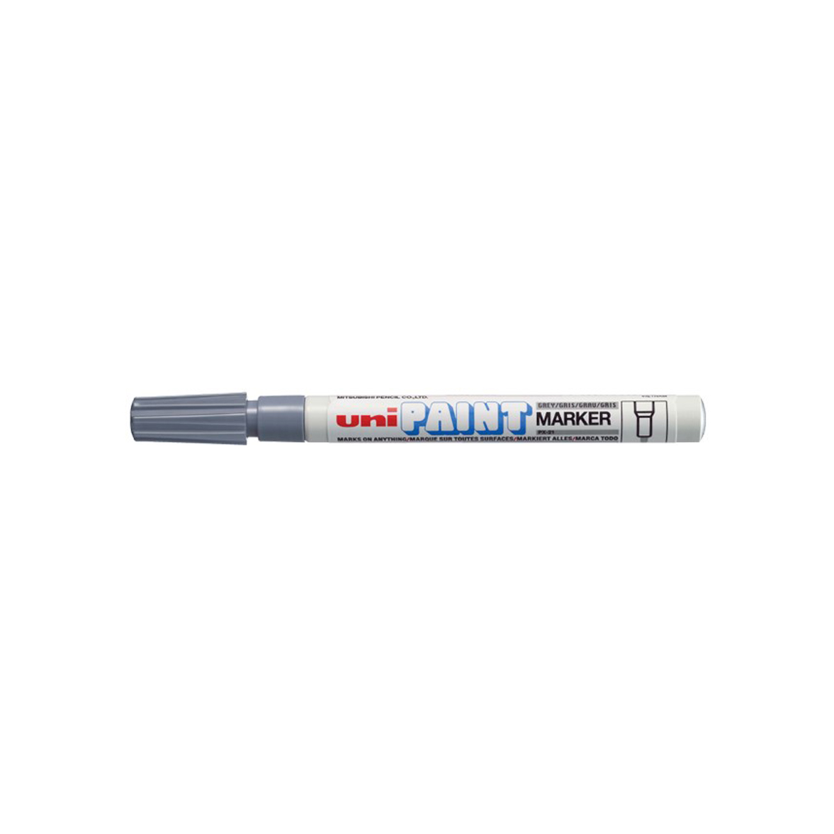 UNI-BALL M. PINTURA GRIS 12U
