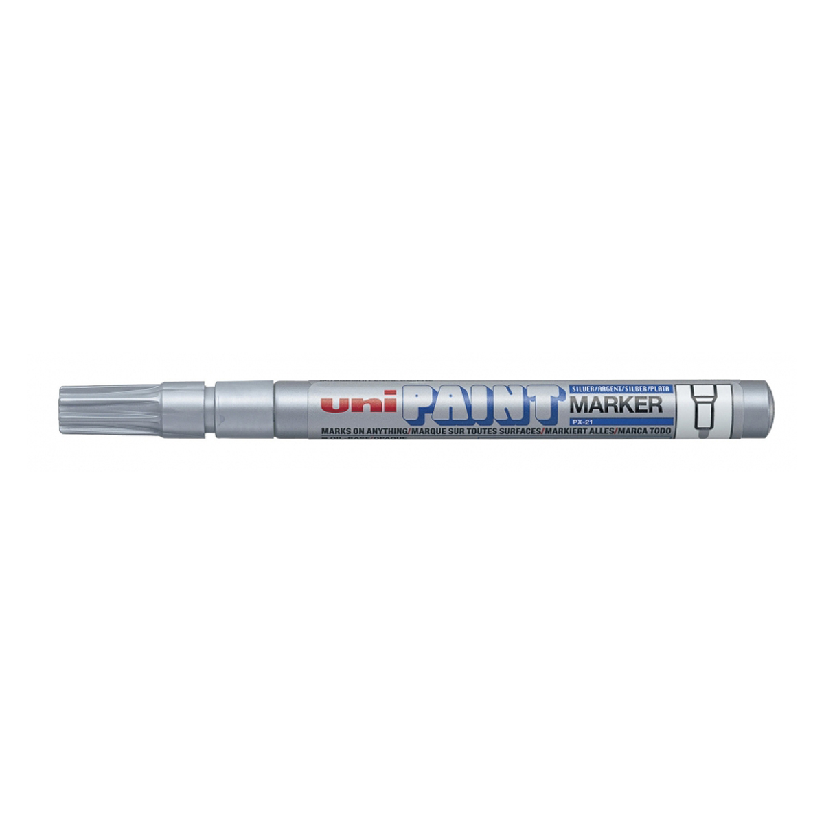 UNI-BALL M. PINTURA PLATA 12U