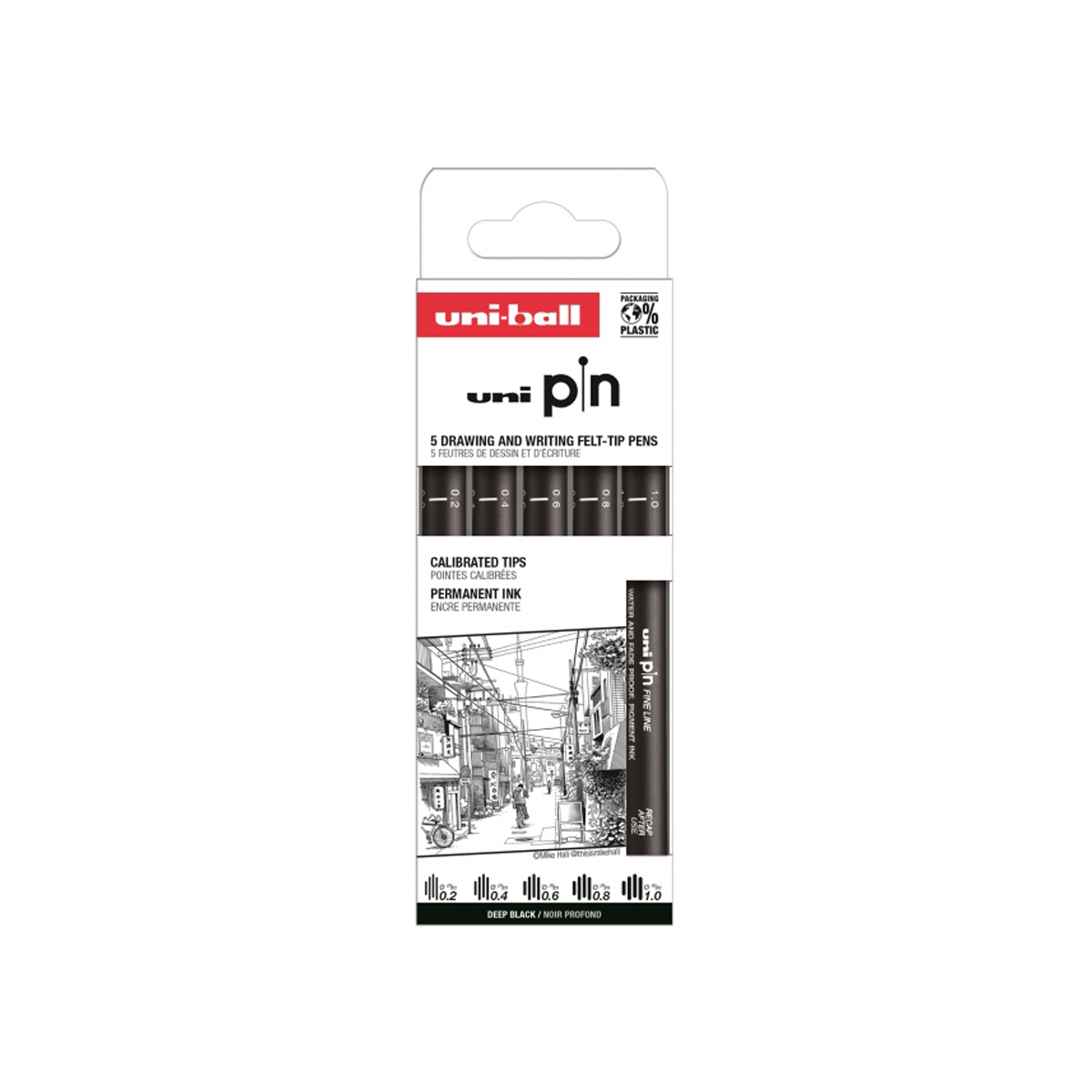 UNI-BALL UNI PIN CLASICO II 5U