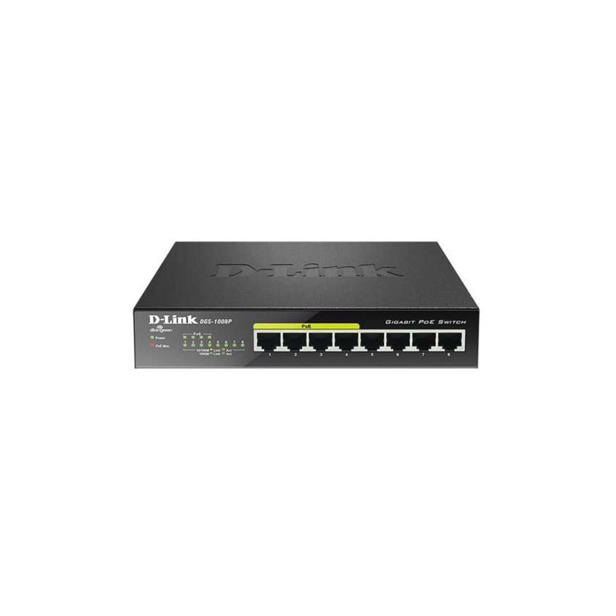 D-LINK DGS-1008P SWITCH 8P