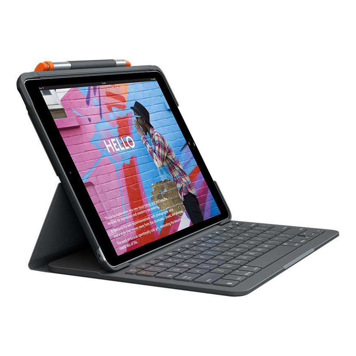 LOGITECH FUNDA + TECLADO IPAD