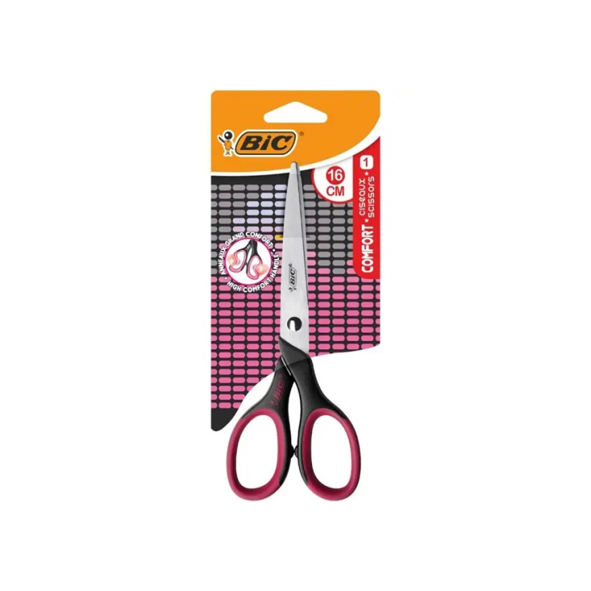 BIC TIJERA ESCOLAR SUAVE 16CM