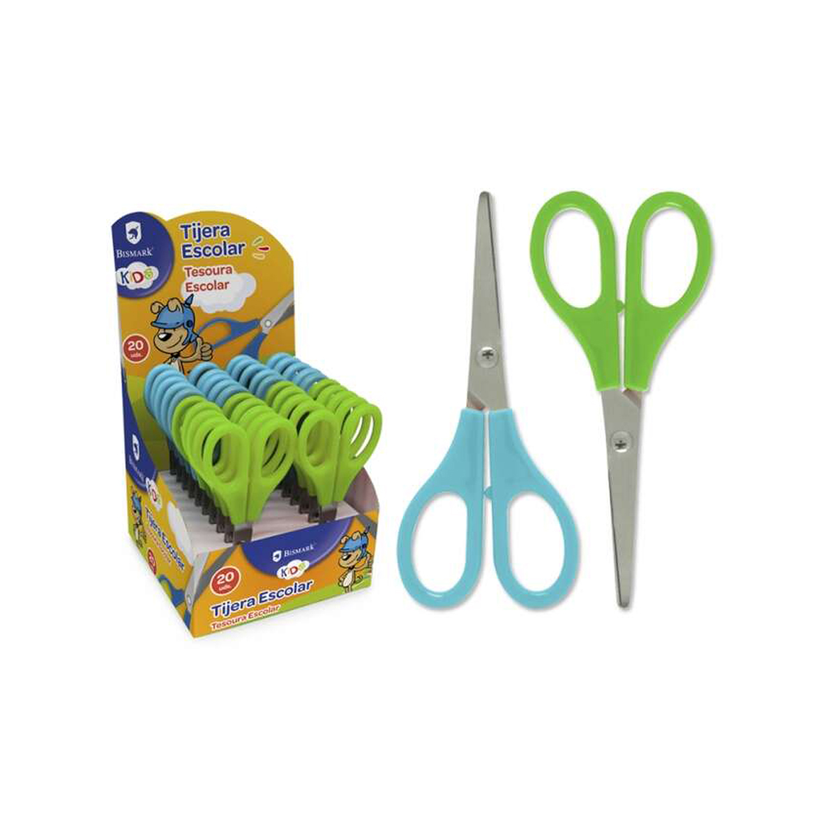 BISMARK KIDS TIJERA 13CM 20U