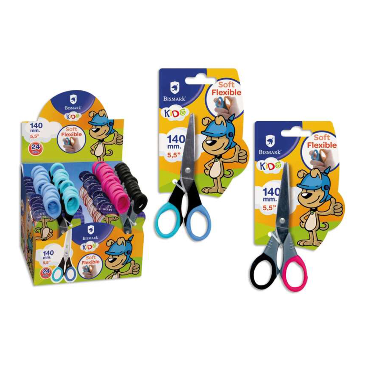 BISMARK KIDS TIJERA 14CM 24U