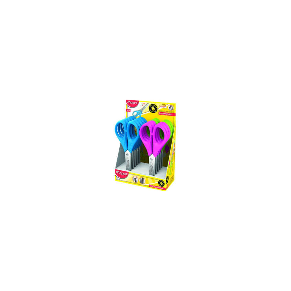 MAPED TIJERA ESCOLAR 13CM 24U